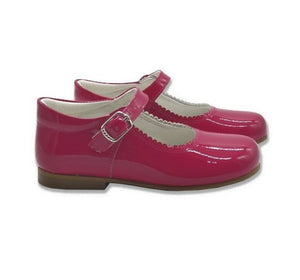 Andanines Girls  Fuchsia Pink Mary Janes