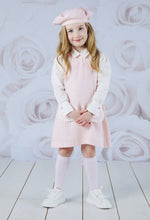 Load image into Gallery viewer, A Dee Arabella Peony Dreams Houndstooth Dress - Pale Pink