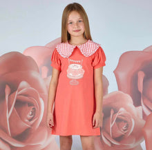 Load image into Gallery viewer, A Dee Ysabella Bright Coral Cake Party Dress