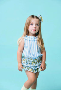 Babine Girls Lemon Short Set