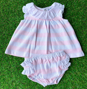 Sardon Girls Pink Dress & Nickers