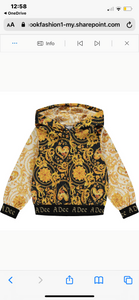 A Dee Beyoncé Baroque Love Bomber Jacket - Snow White