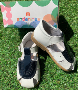 Andanines Boys 2 Tone Sandals