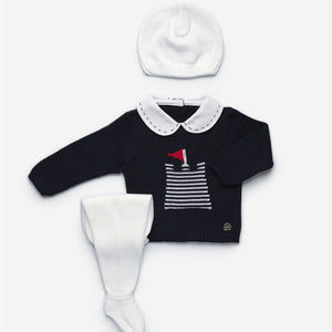 Juliana Boys Knitted Sailer 3 Piece Set