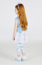 Load image into Gallery viewer, A Dee Spread Your Wings Light Blue Jean Butterfly Print Legging Set