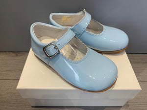Andanines Girls Baby Blue Mary Janes
