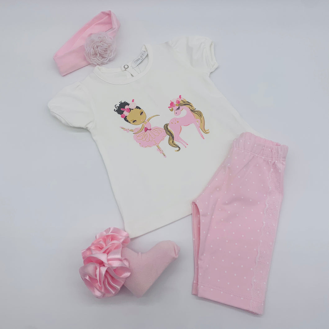 Ebita Ballerina Legging Set & Headband