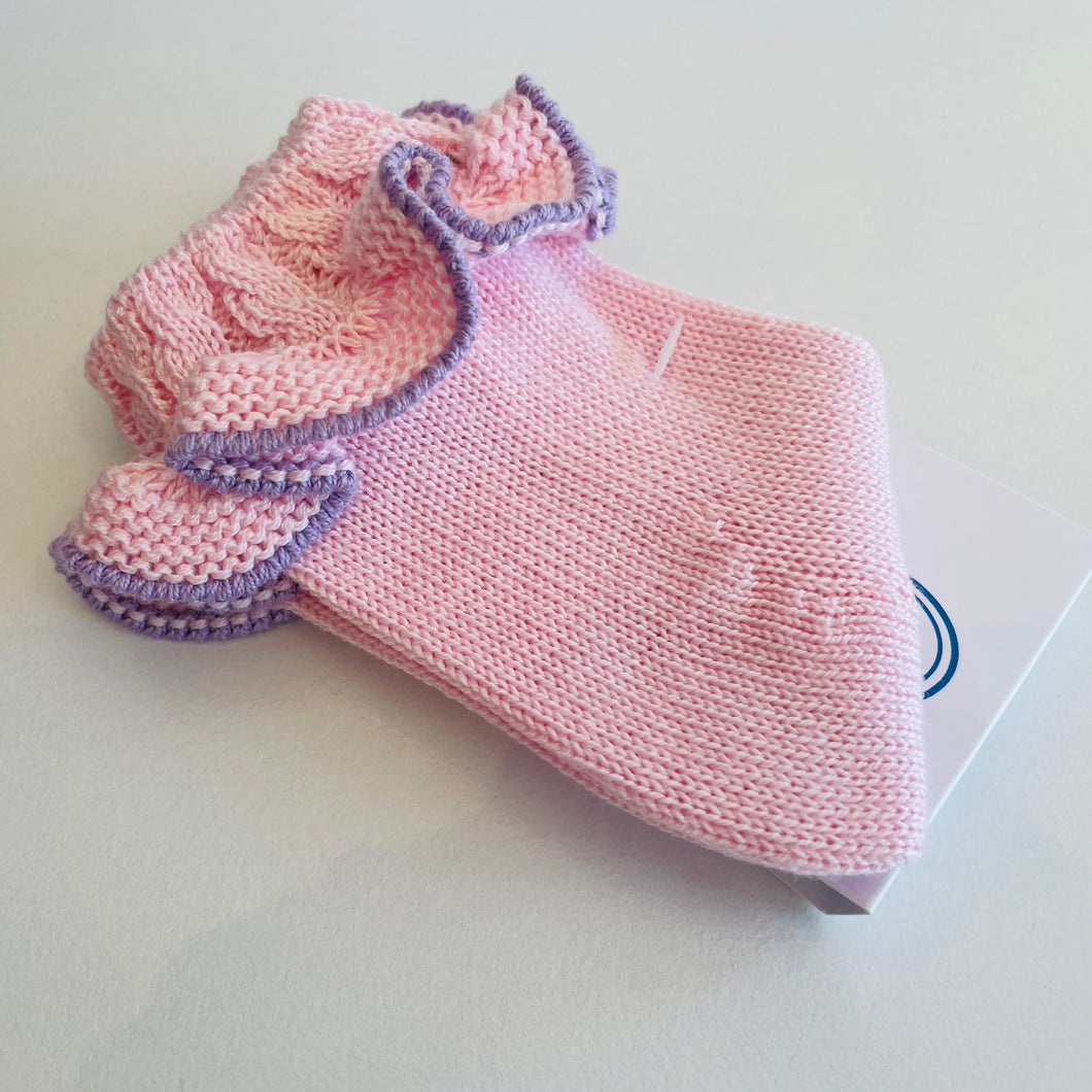 Rahigo Pink & Lilac Ankle Socks