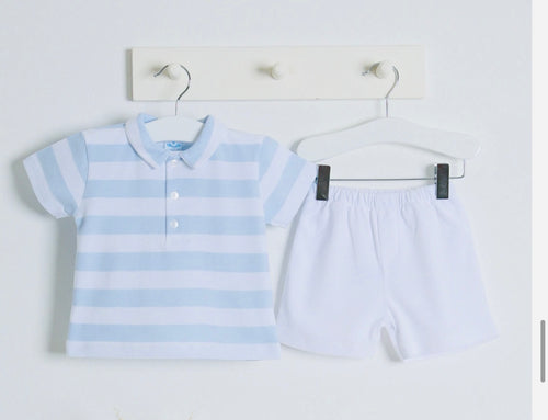 Sardon Boys Baby Blue & White