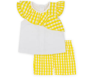 Rapife Girls Short Set -Yellow