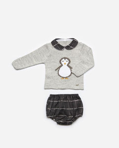 Julian Boys Jam Pant Penguin Set