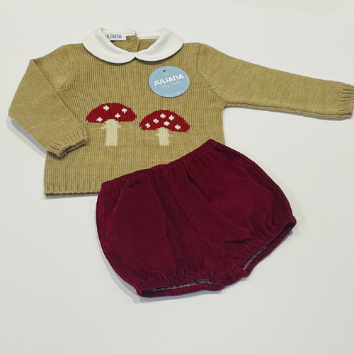 Juliana Boys Mushroom Jam Pant Set