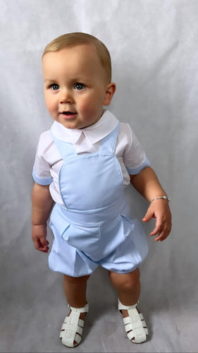 Sardon Boys Romper - Blue