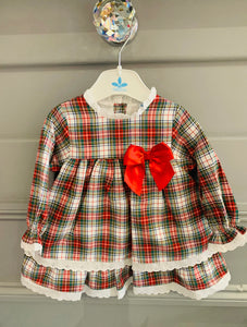 Sardon Girls Tartan Dress