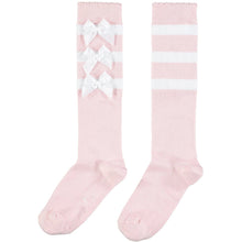 Load image into Gallery viewer, A DEE  Fran Bow Knee High Sock - Pink