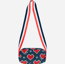 Load image into Gallery viewer, A Dee Renee Blue Heart Bag