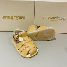 Load image into Gallery viewer, Andanines Baby Boys Camel Sandals