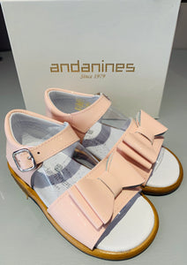Andanines girls pink sandals No Refunds or Exchange