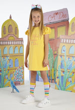 Load image into Gallery viewer, Ulani Sunflower Yellow Jersey Dress