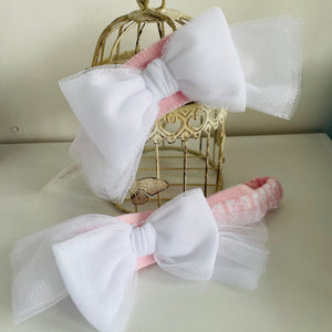 Rahigo Girls Pink Bow Headband