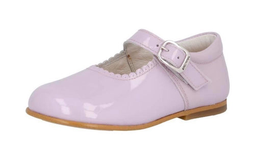 Andanines Girls Lilac Mary Janes