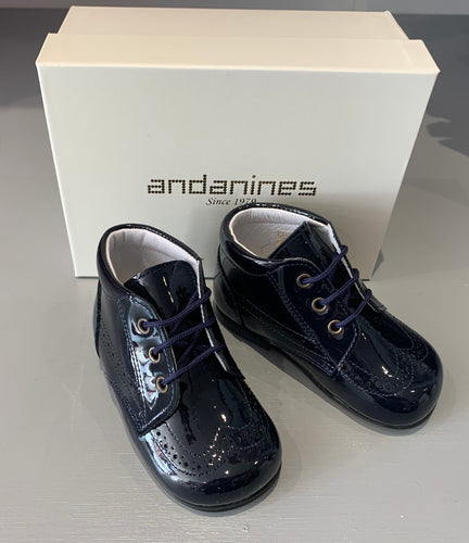 Andanines Navy Boys Boots