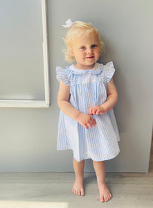 Sardon Blue Cotton Dress