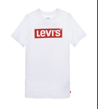 Load image into Gallery viewer, Boys Levi’s Short Sleeve Graphic Tee Shirt - White