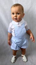 Load image into Gallery viewer, Sardon Boys Romper - Blue