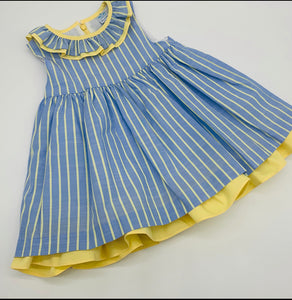 Sardon Yellow & BlueDress