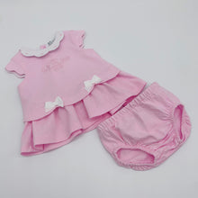 Load image into Gallery viewer, Tutto Piccolo Girls Pink Cotton Set