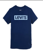 Load image into Gallery viewer, Boys Levi’s Short  Sleeve Graphic Tee Shirt - Estate Blue