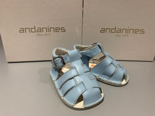 Load image into Gallery viewer, Andanines Boys Baby Blue Pram Sandals