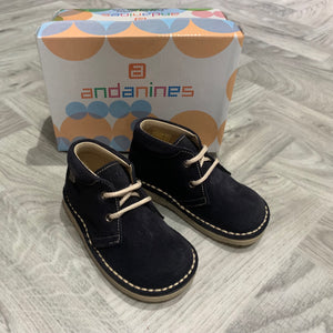 Boys Andanines Navy Desert Boots (no refunds or exchanges)