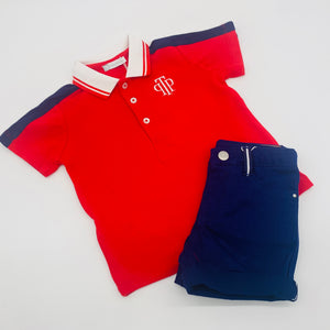 Tutto Piccolo Red & Navy Set