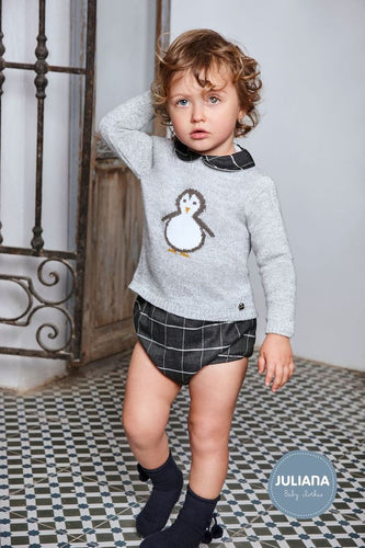 Julian Boys Jam Pant Penguin Set