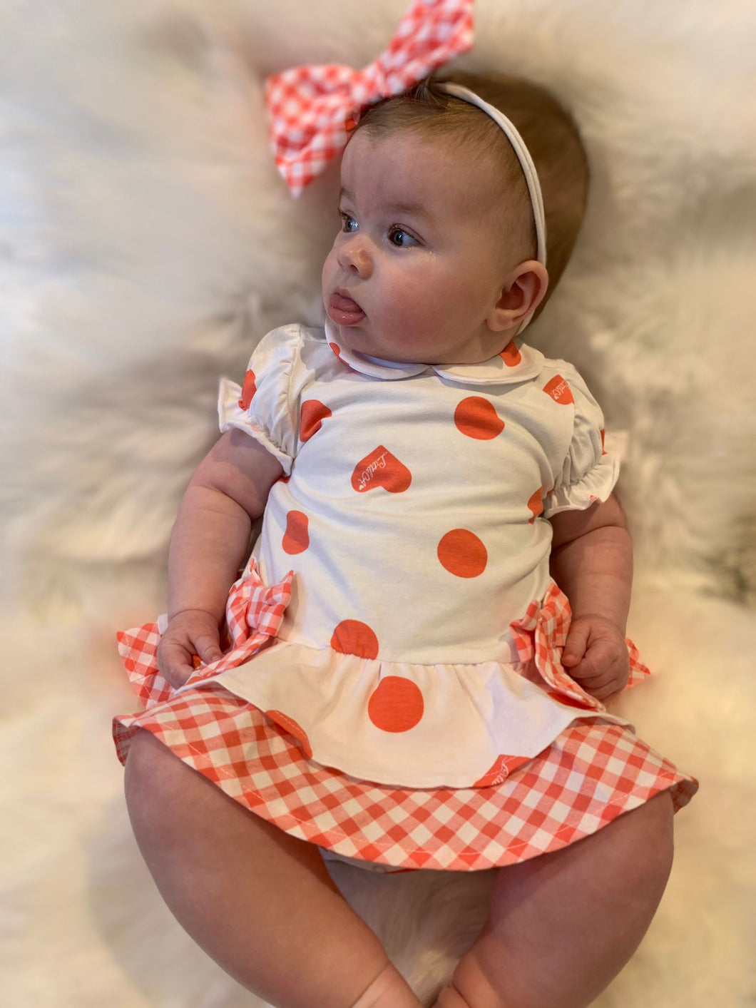 Little A Polka Dot Romper