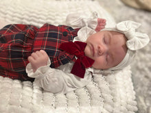 Load image into Gallery viewer, Deolinda Tartan Romper Suit 9mth 12mth &amp; 48mth