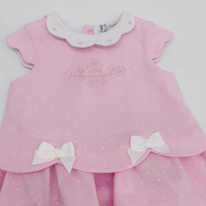 Tutto Piccolo Girls Pink Cotton Set