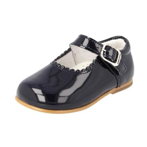 Andanines Girls Navy Mary Janes