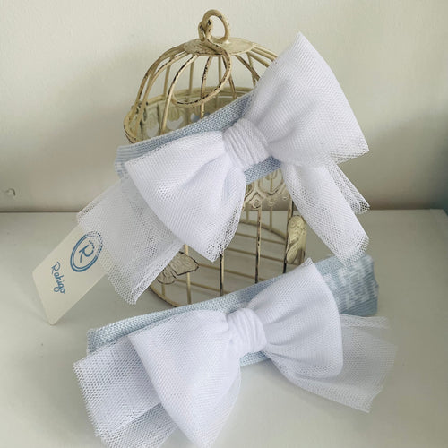 Rahigo Girls Blue Bow Headband