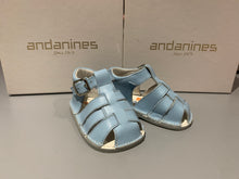 Load image into Gallery viewer, Andanines Boys Baby Blue Pram Sandals
