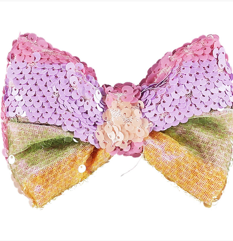 A Dee Northie Sequin Hair Bow