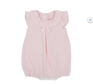 Rapife Romper -Pink Check