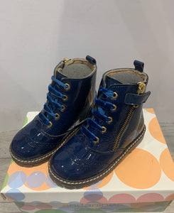 Andanines Girls Patent Boots