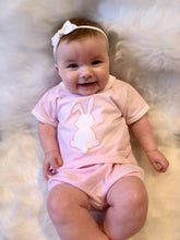 Load image into Gallery viewer, Sardon Girls Pink Bunny Rabbit Jam Pant Set