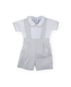 Sardon Boys Grey & White H-Bar Set