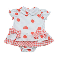 Load image into Gallery viewer, Little A Polka Dot Romper